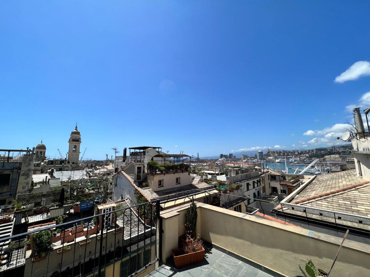 제노바 La Terrazza Del Porto Antico By Holiday World 아파트 외부 사진