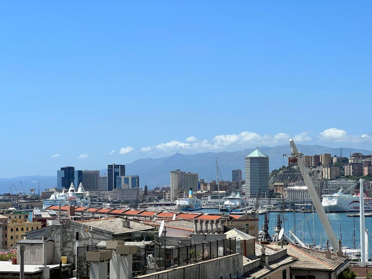 제노바 La Terrazza Del Porto Antico By Holiday World 아파트 외부 사진